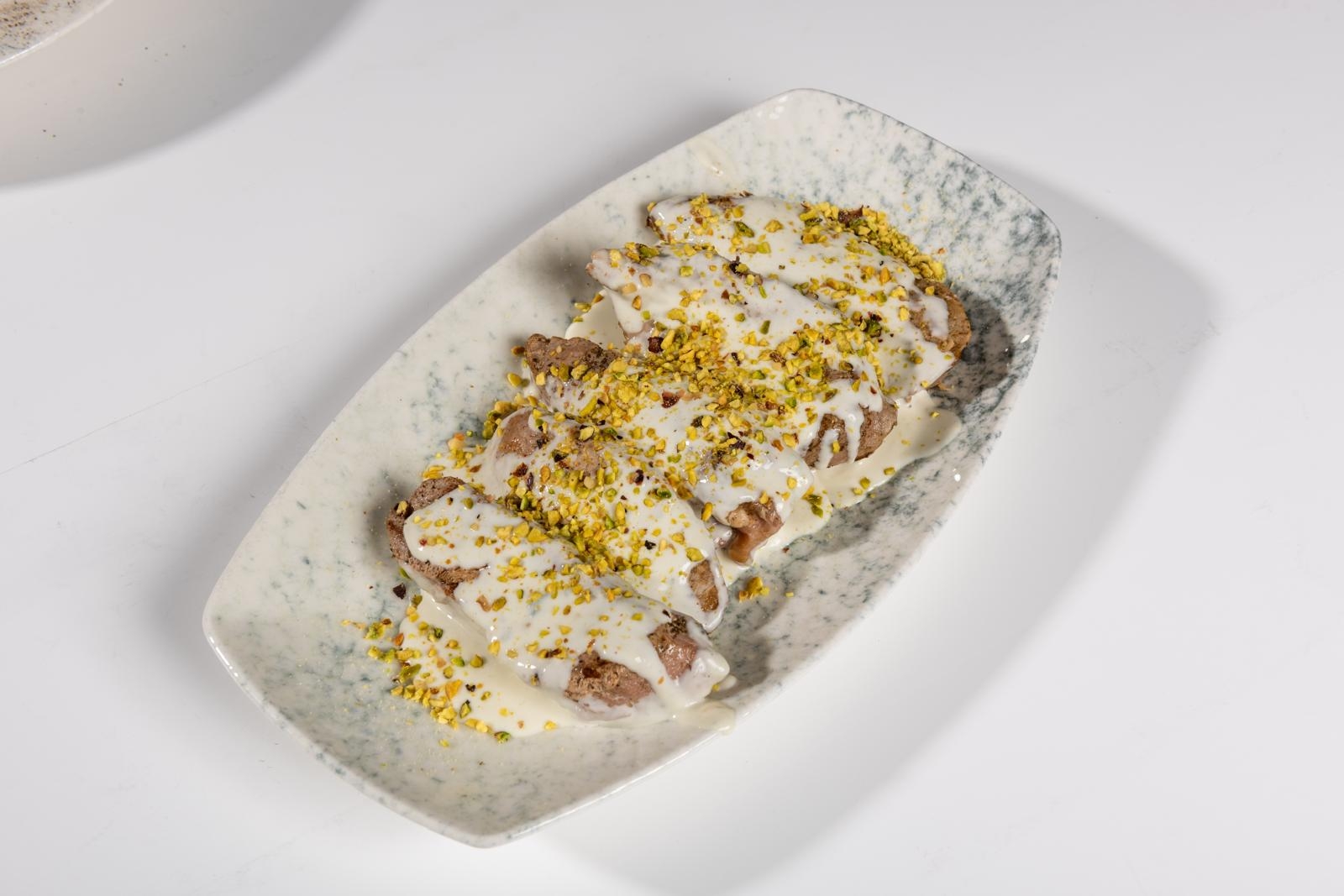 Muschiulet de porc cu sos Gorgonzola