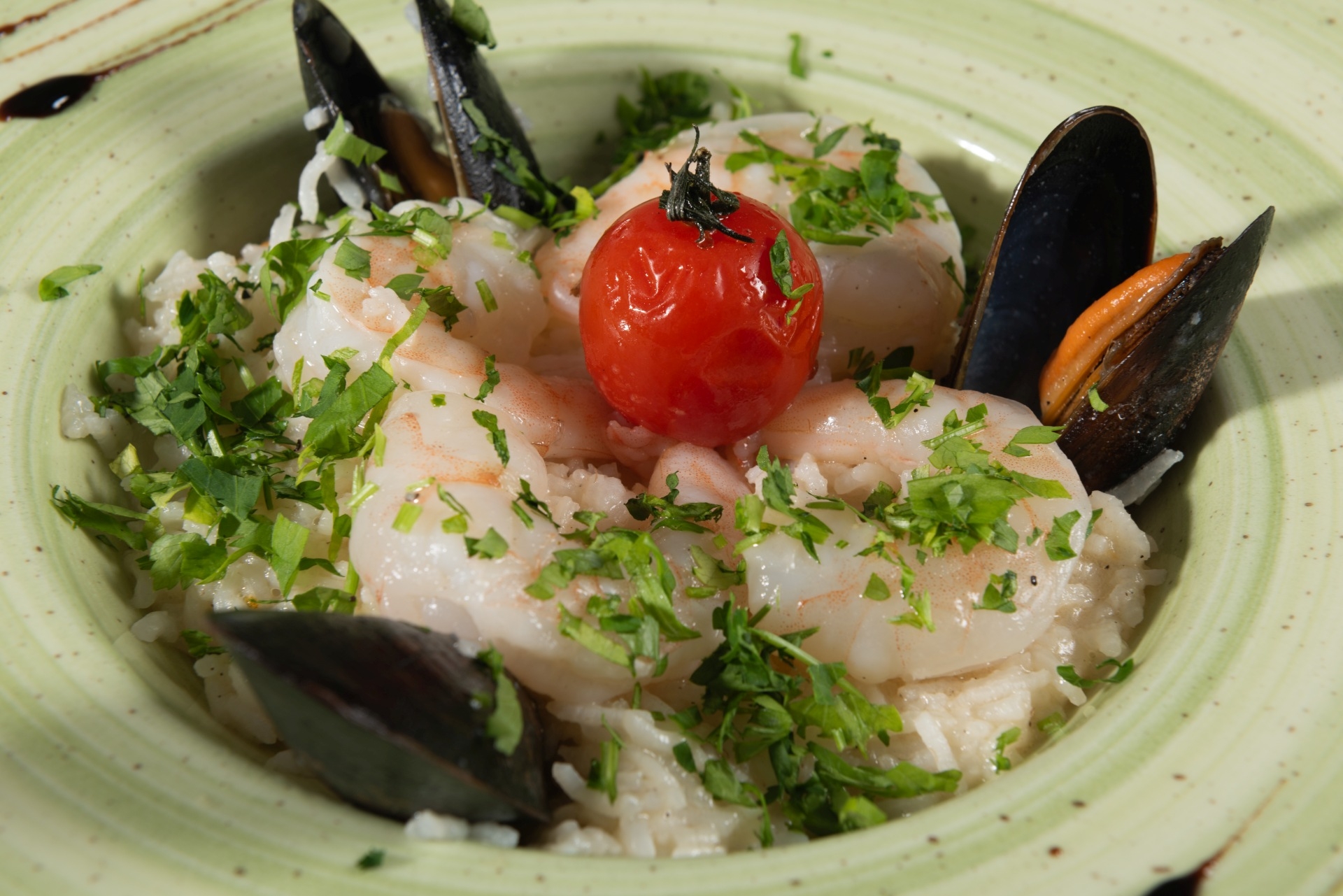 Risotto cu fructe de mare