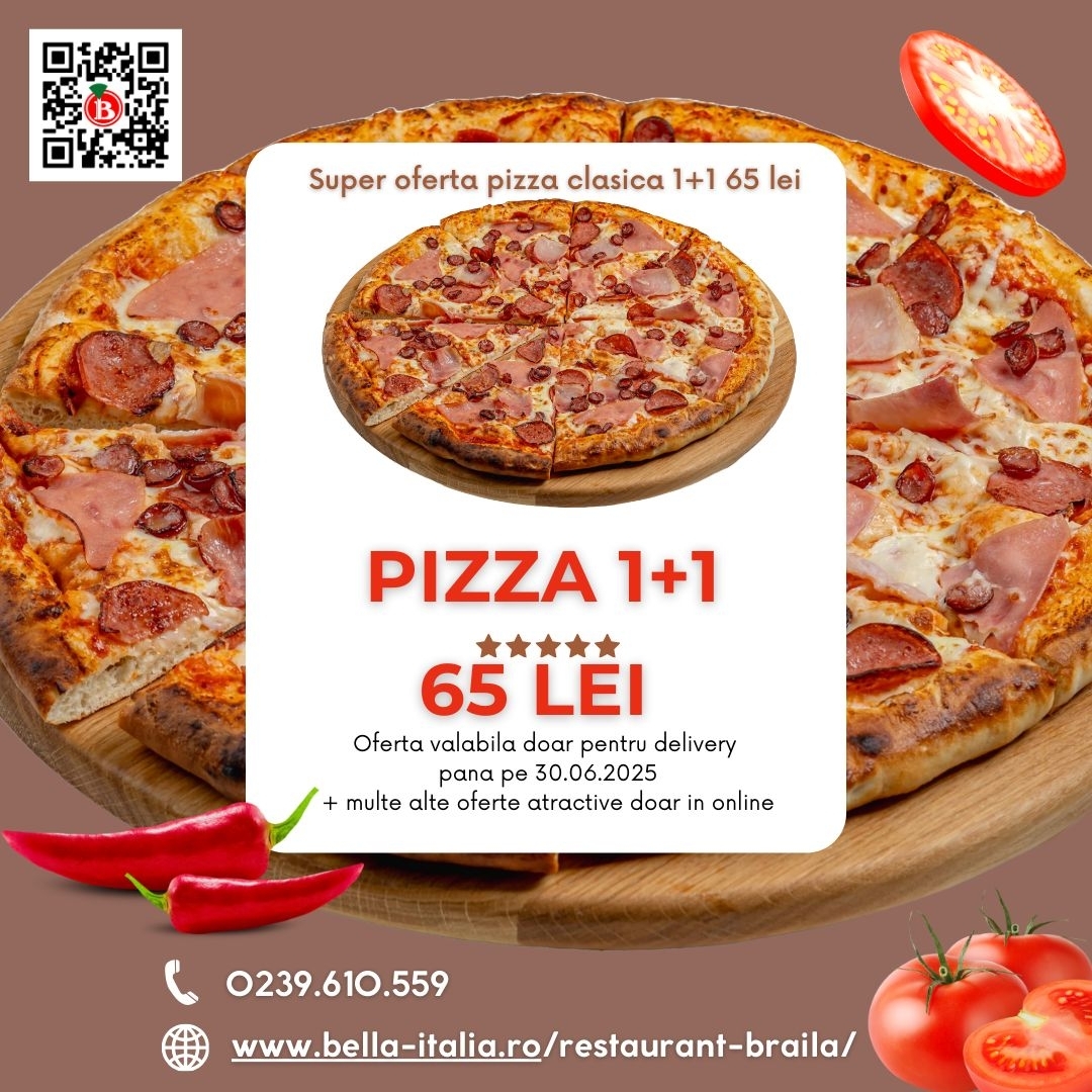 Oferta Pizza 1+1