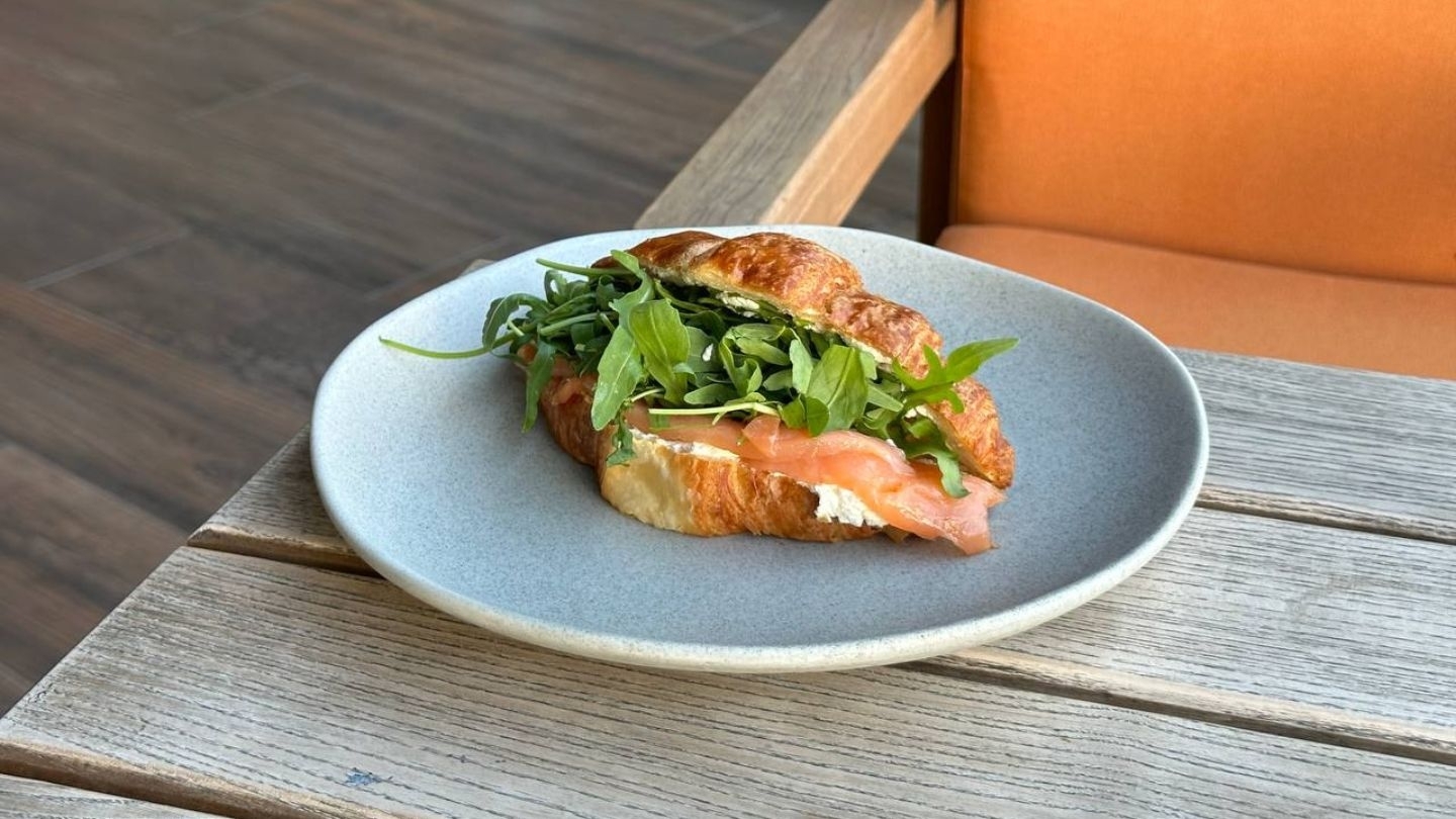 CROISSANT WITH SALMON