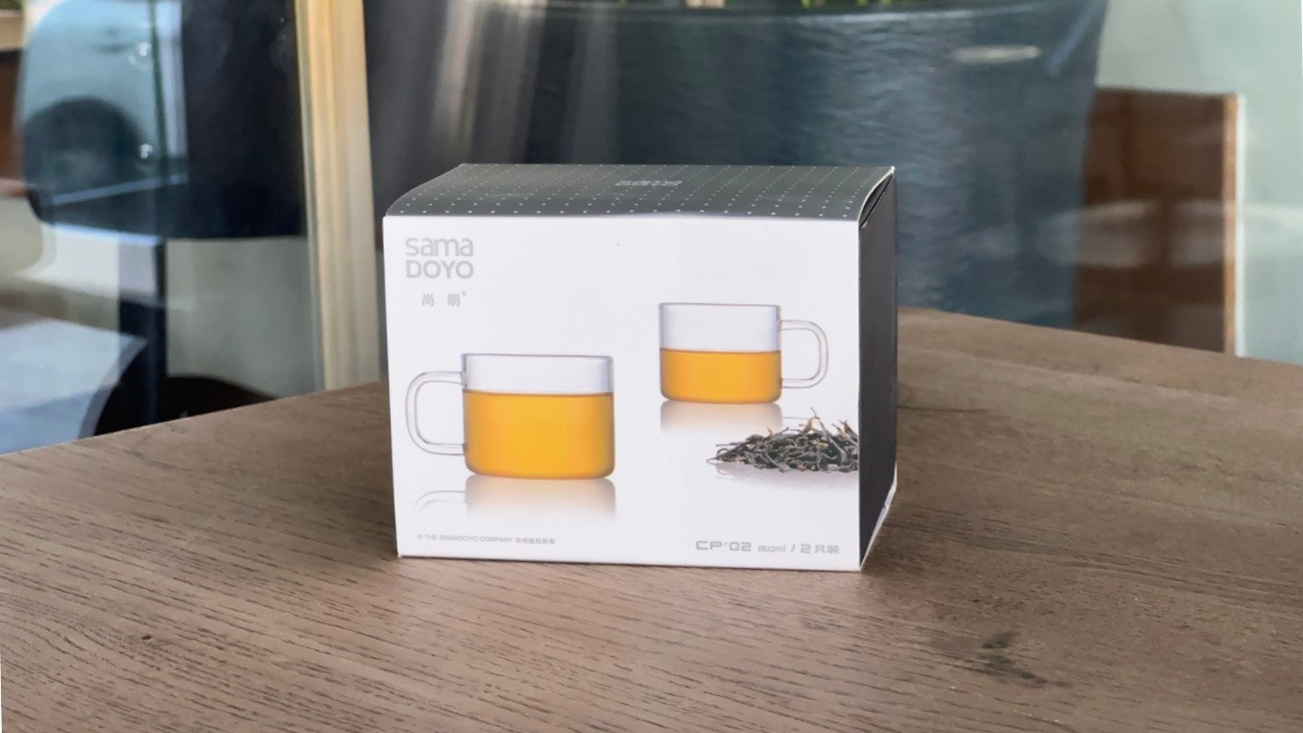 GLASS TEA CUPS 150 ML, 2PCS