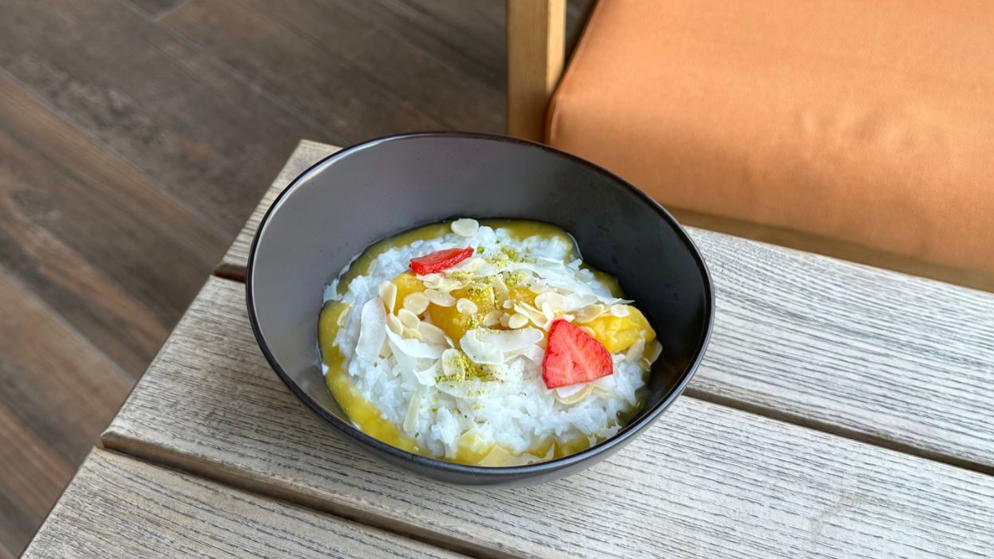 RICE PORRIDGE COCONUT MANGO