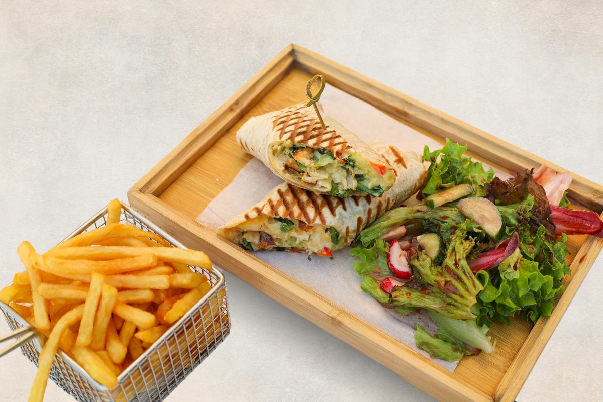 Chicken Fajita Wrap (D)
