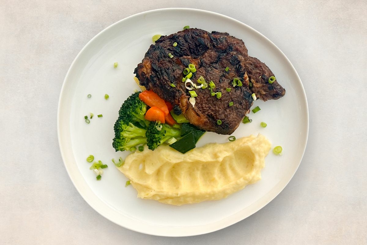Teriyaki Rib Eye Steak (D)