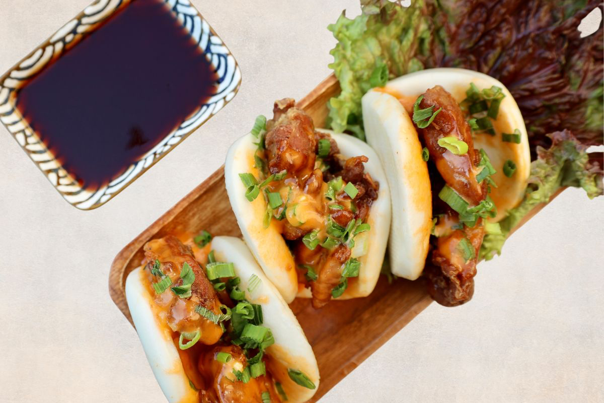 Chicken Karaage Bao (D)