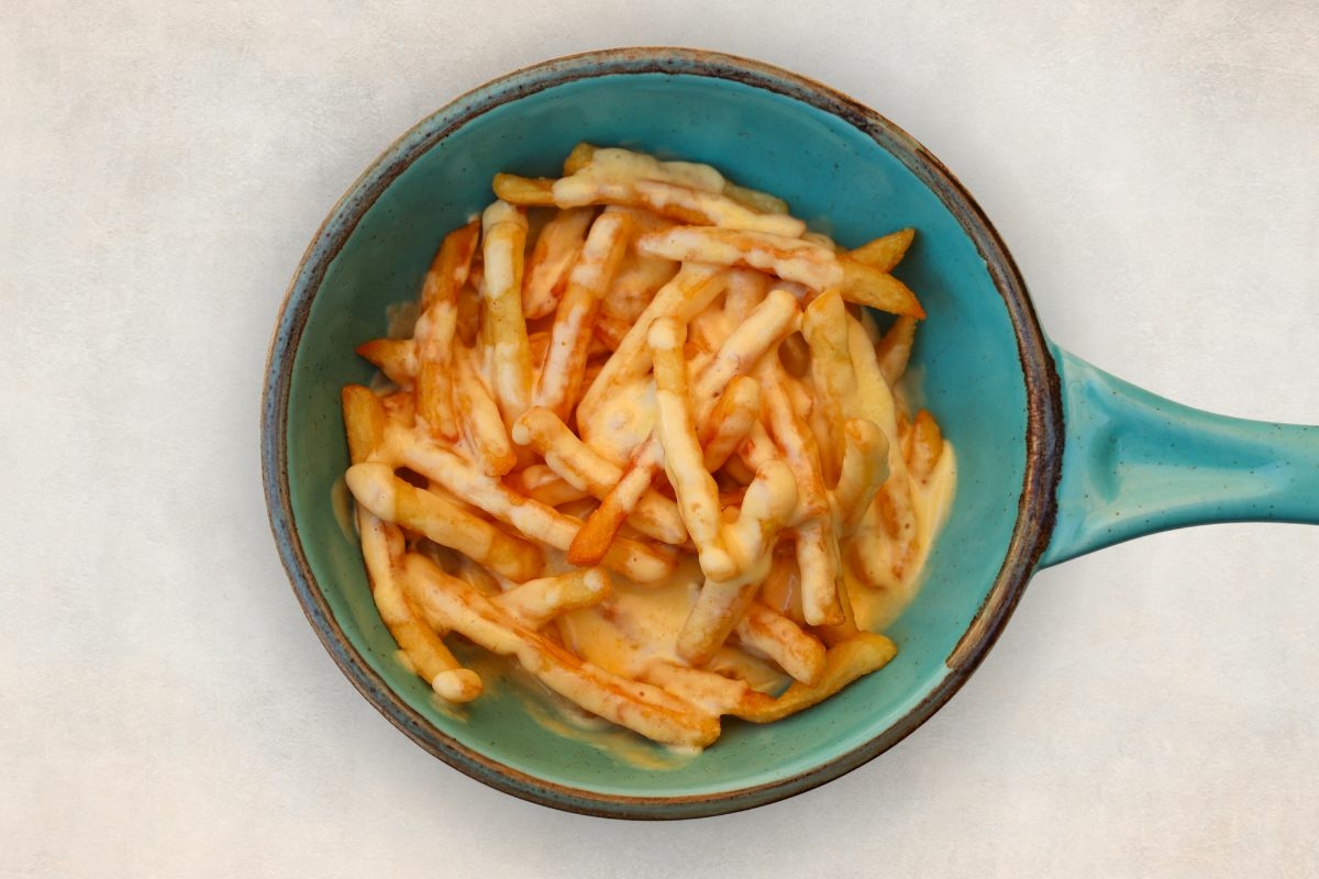 French fries with Melted Cheese (D)