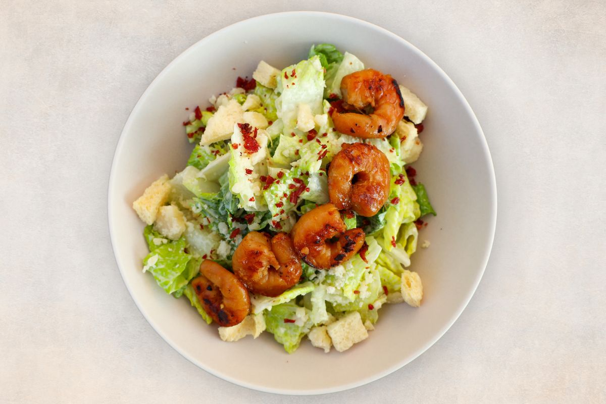 Asian Shrimp Caesar (D, E, SF)