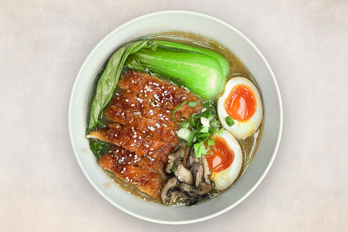 Chicken Katsu Ramen (D, E)
