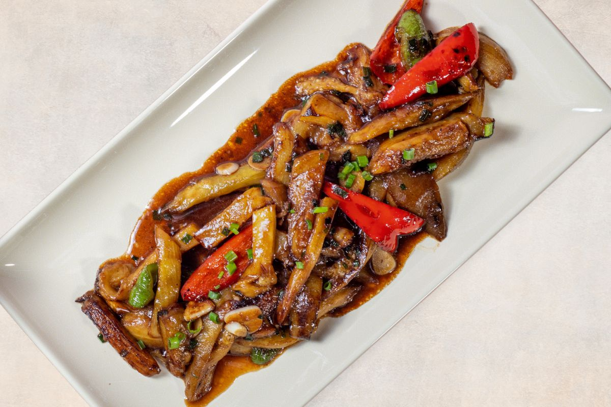 Eggplant Warm Salad
