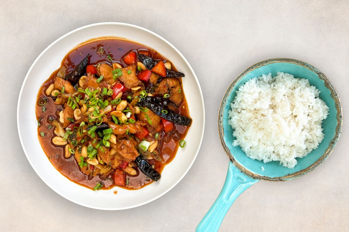 Kung Pao Chicken Rice (P)