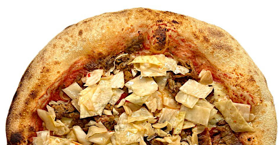 Pizza Pulled Pork&Asian Picled Cabbage 480 г.