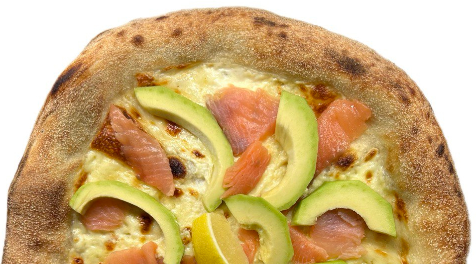 Pizza Avocado e Salmone 400 г.