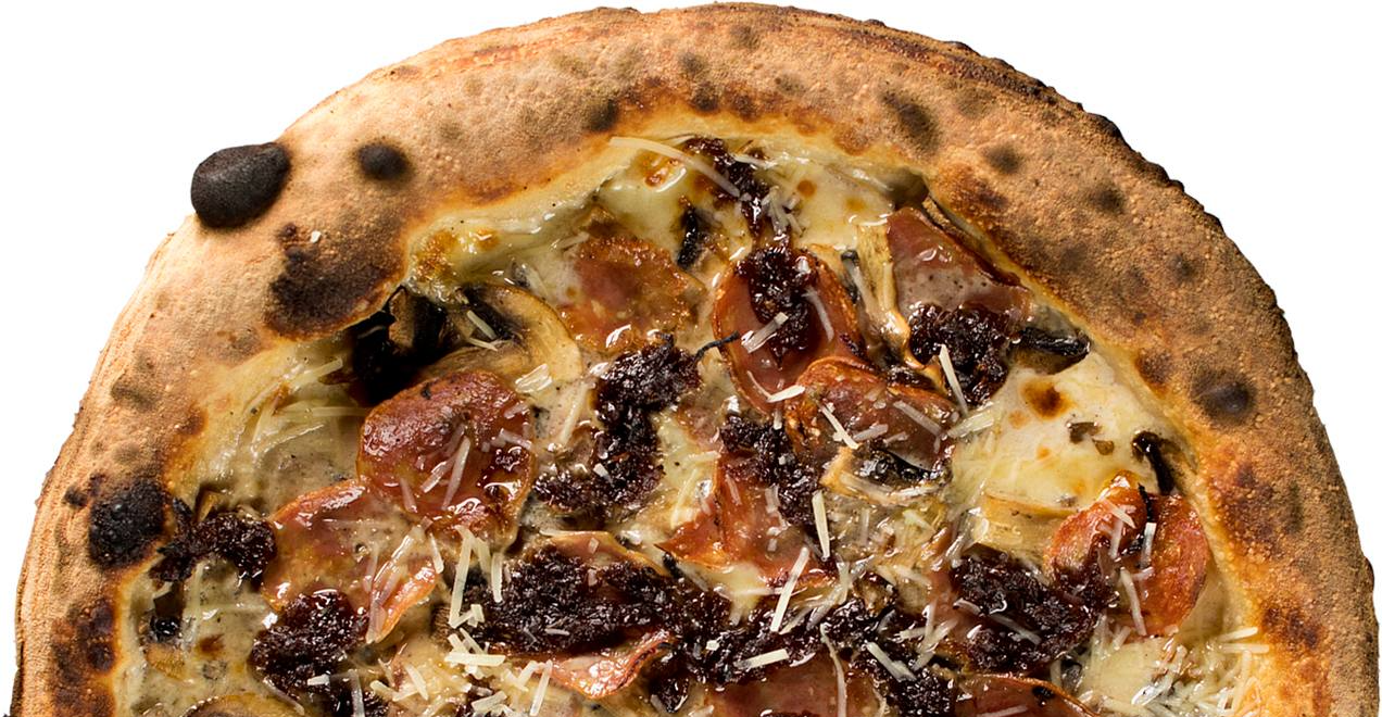 Pizza con Salame e Cipolle 500 г.