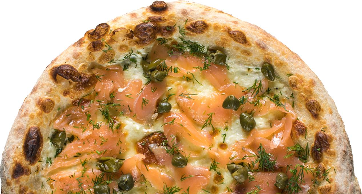Pizza con Salmone 390 г.