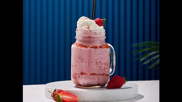 Strawberry Frappe