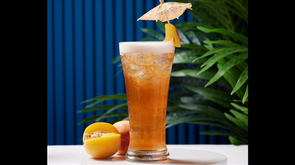 Peach Raspberry Iced Tea