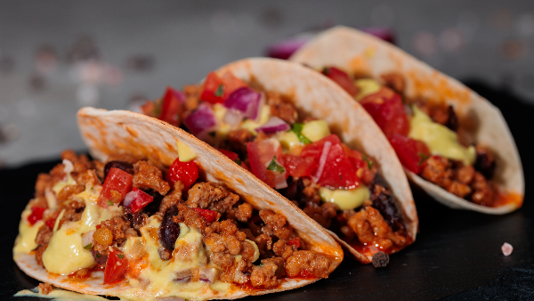 Tacos chili con carne 