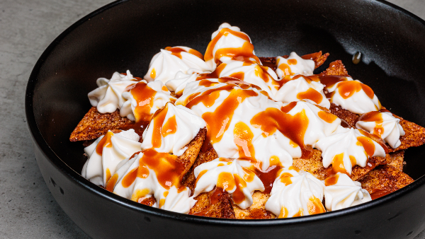 Sweet Caramel Nachos