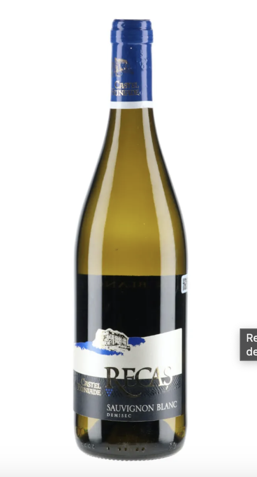 Sauvignon Blanc Cramele Recas Castel Huniade alb demisec