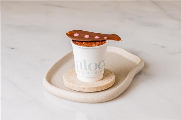 Strawberry Mint Hot Chocolate